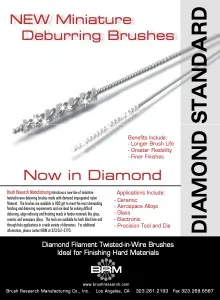 Minyatür Elmas Çapak Alma Fırçaları